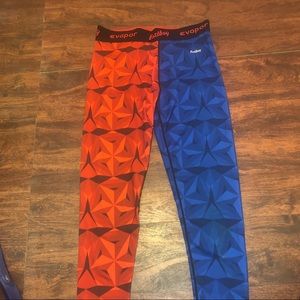 Eastbay 2 way colored football leggings